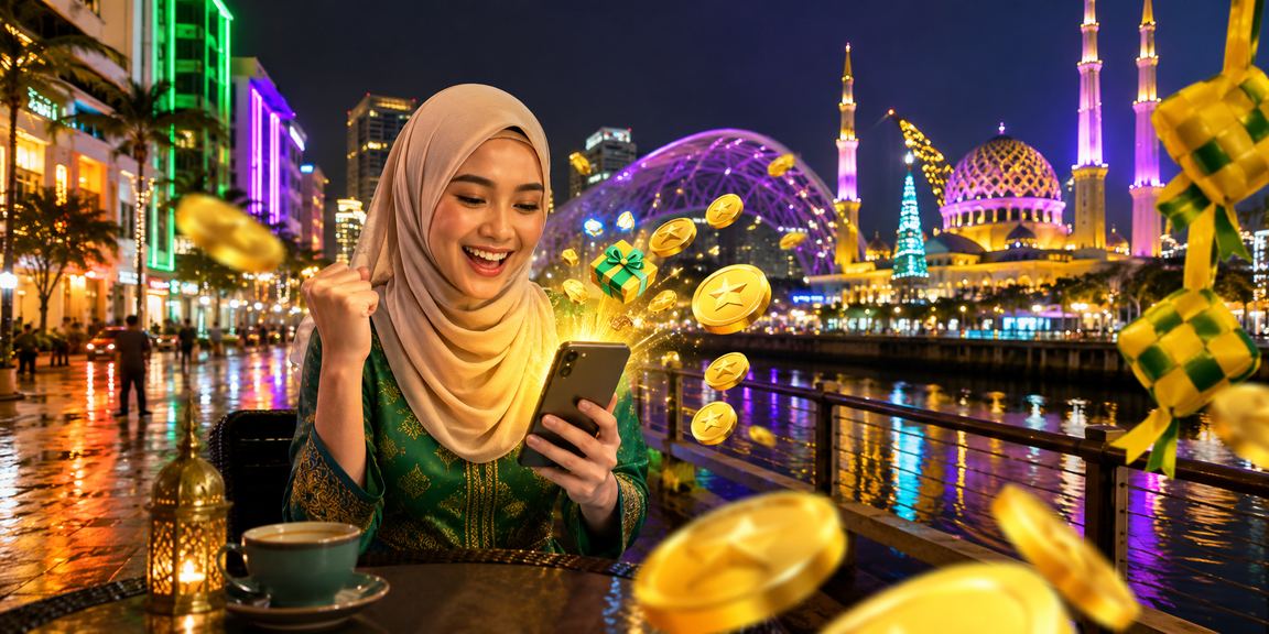 Pemain Selangor menikmati permainan dalam talian sempena Hari Raya